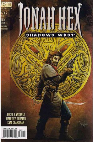 Jonah Hex: Shadows West 3 published by DC/Vertigo with cover art by Timothy Truman
