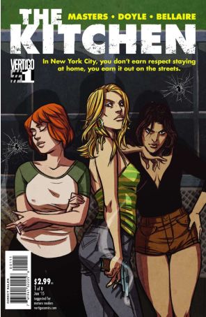 The Kitchen 1 published by DC/Vertigo with cover art by Becky Cloonan