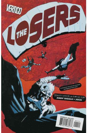 The Losers 11 published by DC/Vertigo with cover art by Jock