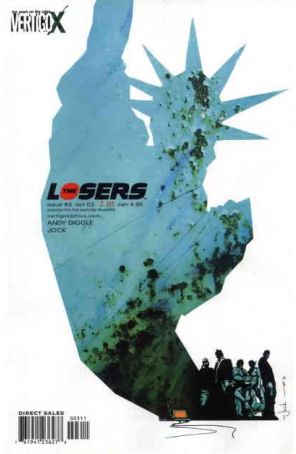 The Losers 3 published by DC/Vertigo with cover art by Jock