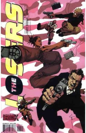 The Losers 4 published by DC/Vertigo with cover art by Jock