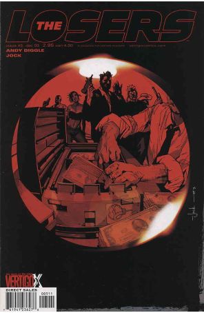 The Losers 5 published by DC/Vertigo with cover art by Jock