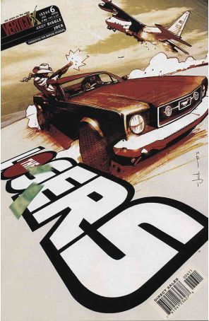 The Losers 6 published by DC/Vertigo with cover art by Jock