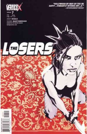 The Losers 7 published by DC/Vertigo with cover art by Jock