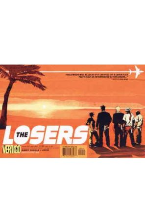 The Losers 9 published by DC/Vertigo with cover art by Jock