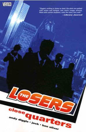 The Losers TPB 4 published by DC/Vertigo with cover art by Jock