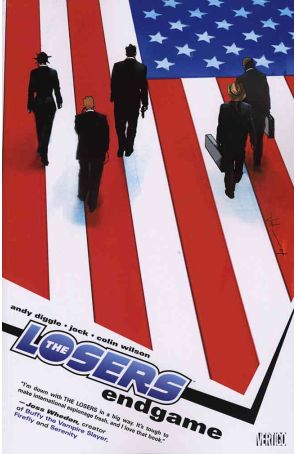 The Losers TPB 5 published by DC/Vertigo with cover art by Jock