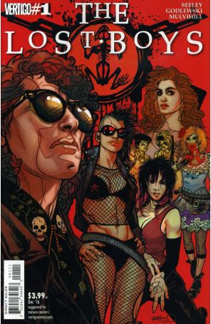 The Lost Boys 1 published by DC/Vertigo with cover art by Tony Harris