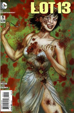Lot 13 5 published by DC/Vertigo with cover art by Glenn Fabry