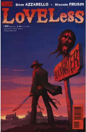 Loveless 10 published by DC/Vertigo with cover art by Marcelo Frusin