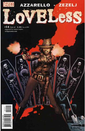 Loveless 14 published by DC/Vertigo with cover art by Marcelo Frusin