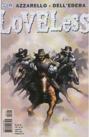 Loveless 16 published by DC/Vertigo with cover art by Marcelo Frusin