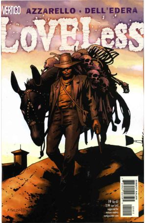 Loveless 19 published by DC/Vertigo with cover art by Marcelo Frusin