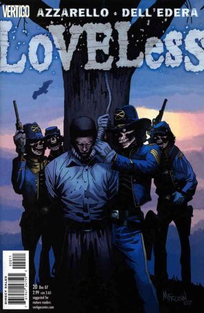 Loveless 20 published by DC/Vertigo with cover art by Marcelo Frusin