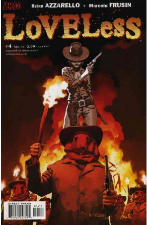 Loveless 4 published by DC/Vertigo with cover art by Marcelo Frusin