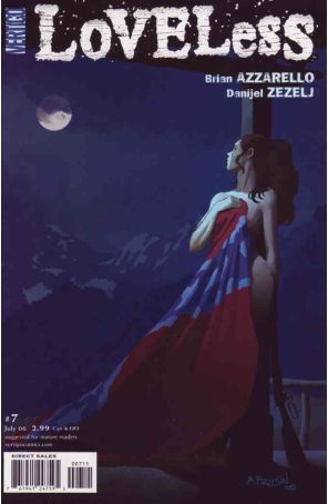 Loveless 7 published by DC/Vertigo with cover art by Marcelo Frusin