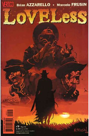 Loveless 9 published by DC/Vertigo with cover art by Marcelo Frusin