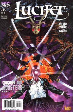 Lucifer (Vertigo) 12 published by DC/Vertigo with cover art by Duncan Fegredo