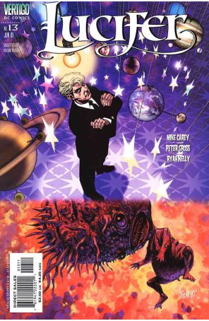 Lucifer (Vertigo) 13 published by DC/Vertigo with cover art by Duncan Fegredo