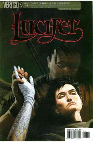 Lucifer (Vertigo) 38 published by DC/Vertigo with cover art by Christopher Moeller