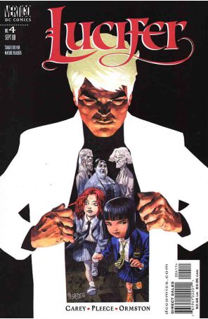 Lucifer (Vertigo) 4 published by DC/Vertigo with cover art by Duncan Fegredo
