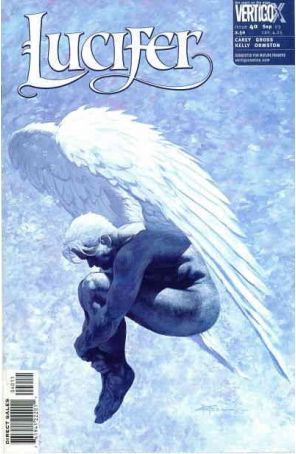 Lucifer (Vertigo) 40 published by DC/Vertigo with cover art by Christopher Moeller