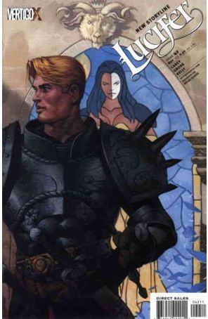 Lucifer (Vertigo) 42 published by DC/Vertigo with cover art by Christopher Moeller