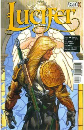 Lucifer (Vertigo) 44 published by DC/Vertigo with cover art by Christopher Moeller