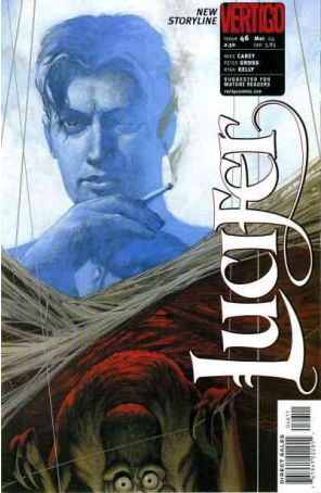Lucifer (Vertigo) 46 published by DC/Vertigo with cover art by Christopher Moeller