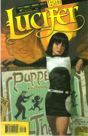 Lucifer (Vertigo) 47 published by DC/Vertigo with cover art by Christopher Moeller