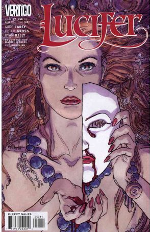 Lucifer (Vertigo) 57 published by DC/Vertigo with cover art by Michael Wm Kaluta