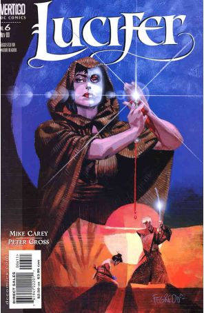 Lucifer (Vertigo) 6 published by DC/Vertigo with cover art by Duncan Fegredo