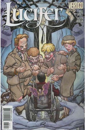 Lucifer (Vertigo) 62 published by DC/Vertigo with cover art by Michael Wm Kaluta