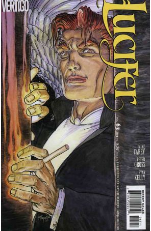 Lucifer (Vertigo) 63 published by DC/Vertigo with cover art by Michael Wm Kaluta
