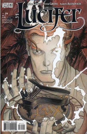 Lucifer (Vertigo) 71 published by DC/Vertigo with cover art by Michael W. Kaluta