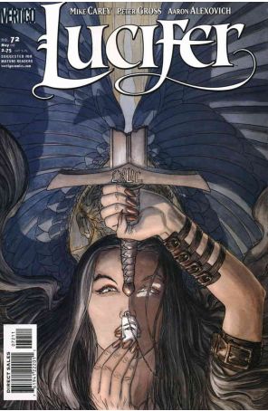 Lucifer (Vertigo) 72 published by DC/Vertigo with cover art by Michael W. Kaluta