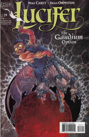 Lucifer (Vertigo) 73 published by DC/Vertigo with cover art by Michael W. Kaluta