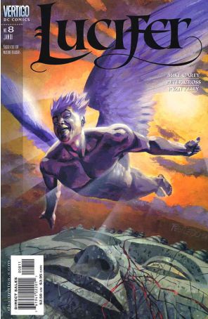 Lucifer (Vertigo) 8 published by DC/Vertigo with cover art by Duncan Fegredo