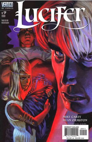 Lucifer (Vertigo) 9 published by DC/Vertigo with cover art by Duncan Fegredo