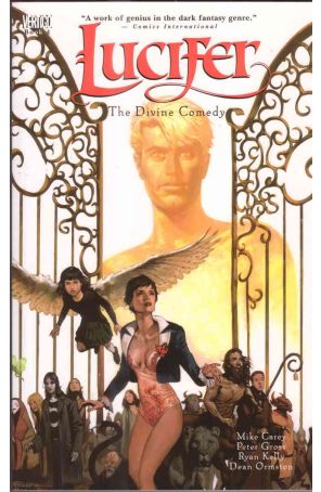 Lucifer (Vertigo) TPB 4 published by DC/Vertigo with cover art by Christopher Moeller