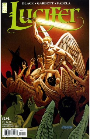 Lucifer (Vertigo, 2nd Series) 11 published by DC/Vertigo with cover art by Dave Johnson