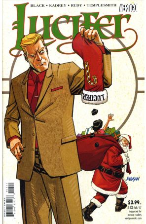 Lucifer (Vertigo, 2nd Series) 13 published by DC/Vertigo with cover art by Dave Johnson