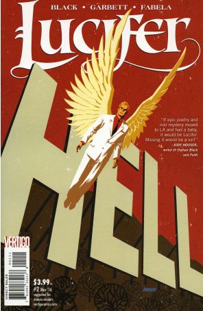 Lucifer (Vertigo, 2nd Series) 2 published by DC/Vertigo with cover art by Dave Johnson