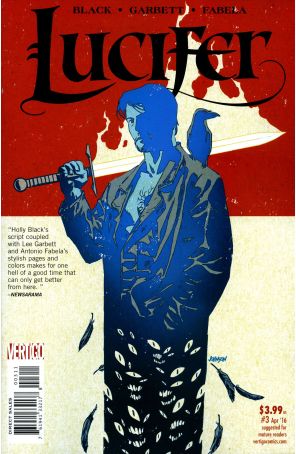 Lucifer (Vertigo, 2nd Series) 3 published by DC/Vertigo with cover art by Dave Johnson