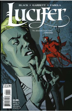 Lucifer (Vertigo, 2nd Series) 4 published by DC/Vertigo with cover art by Dave Johnson