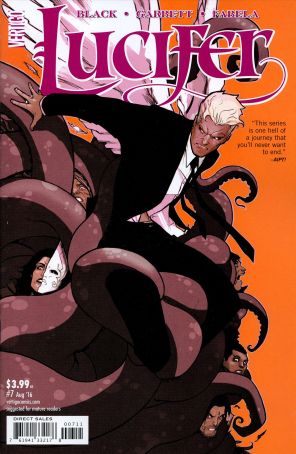 Lucifer (Vertigo, 2nd Series) 7 published by DC/Vertigo with cover art by Lee Garbett