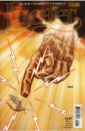 Lucifer (Vertigo, 2nd Series) 9 published by DC/Vertigo with cover art by Dave Johnson