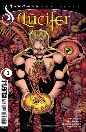 Lucifer (Vertigo, 3rd Series) 1A published by DC with cover art by Kelley Jones