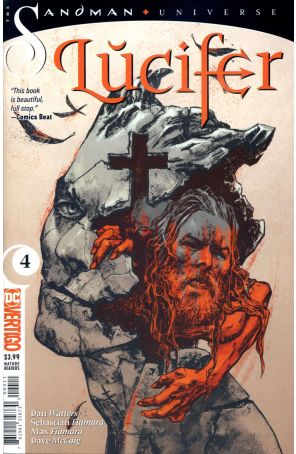 Lucifer (Vertigo, 3rd Series) 4 published by DC with cover art by Goni Montes
