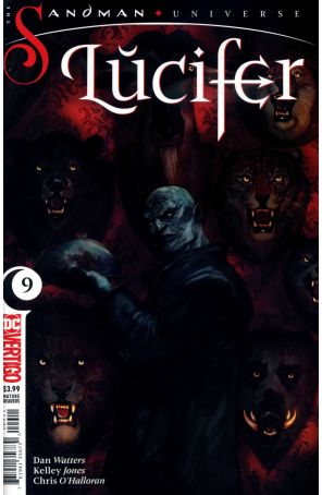 Lucifer (Vertigo, 3rd Series) 9 published by DC with cover art by Tiffany Turrill